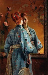 Die Pariserin Japanerin, ca. 1871-1874