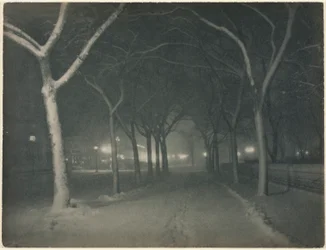 Eine eisige Nacht, New York