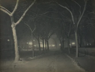Eine eisige Nacht, New York