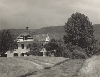 Haus auf dem Hügel