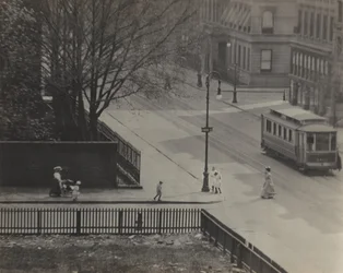 Sonntagnachmittag—Von meinem Fenster, 1111 Madison Avenue, Blick nach Süden