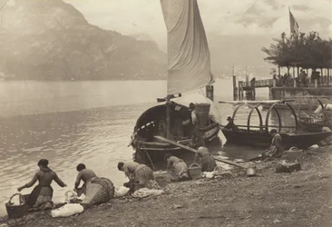 Waschfrauen am Comer See