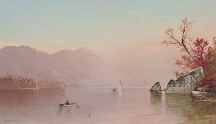 Herbstnebel, Lake George