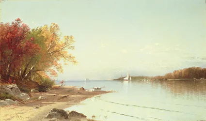 Narragansett Bay, Herbst, Rhode Island