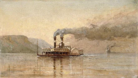 Die Stadt Saint Paul, Dubuque, ca. 1866