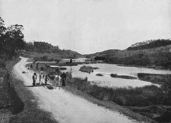 Die Mondebenen, Nuwara Eliya, um 1890, 1910