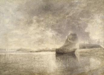 Holy Island Castle, Northumbria, um 1882-3