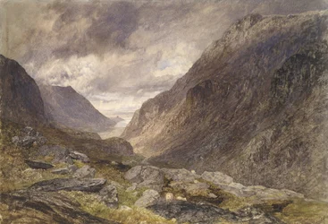 Pass von Llanberis, ca. 1853