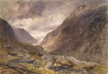 Pass von Llanberis, ca. 1853