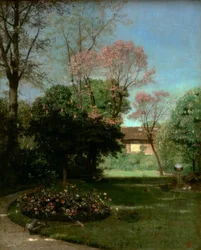 Der Garten von Alfred Stevens