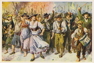 Revolution von Maria da Fonte, Portugal