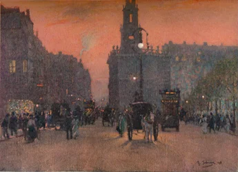 St. Mary-Le-Strand, um 1909
