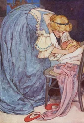 Schlaf, hübsches Liebling, weine nicht!