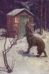 Das Heulen eines Wolfes