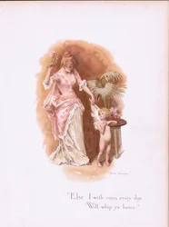 Ich werde dich jeden Tag mit Rosen peitschen, aus Some Old Love Songs, veröffentlicht von Hildesheimer & Faulkner, 1892