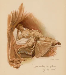 Alte Liebeslieder: „Liebe macht sein Kissen auf meinem Knie.“