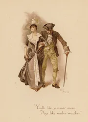 Alte Liebeslieder: „Jugend wie Sommermorgen, Alter wie Winterwetter“