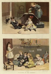 Spielzeit im Kinderzimmer