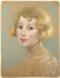 Blondes Mädchen