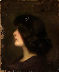 Laura mit fünfzehn