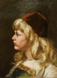 Natalie mit sieben