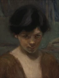 Studienkopf eines Jungen
