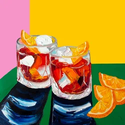 Lebendige Cocktails