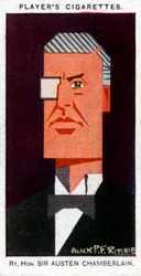 Austen Chamberlain, britischer Politiker, 1926