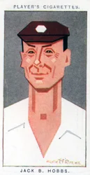 Sir Jack Hobbs, britischer Cricketspieler, 1926