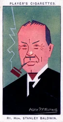 Stanley Baldwin, 1. Earl Baldwin, britischer Premierminister, 1926
