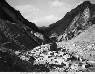 Ravaccione-Steinbrüche, in der Nähe von Carrara