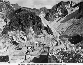 Ravaccione-Steinbrüche bei Carrara