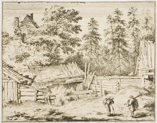 Bauernhofschuppen