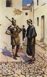 Alban und der Priester