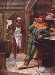 Robin Hood und seine fröhlichen Gefährten: Little John in der Speisekammer