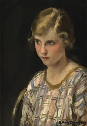 Sie (Das errötende Mädchen)