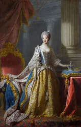 Allan Ramsay - Königin Charlotte (Royal Collection)