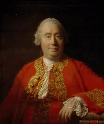 Porträt von David Hume 1711-1776, 1766