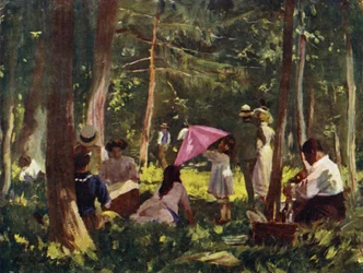 Paris: Eine Ecke im Bois