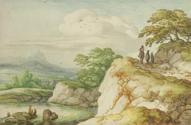 Wanderer in den Highlands, ca. 1655