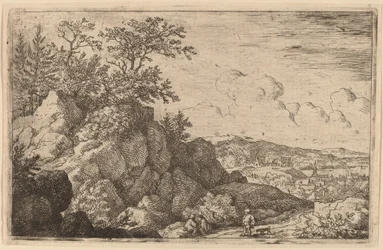 Bauer mit seinem Hund, wahrscheinlich ca. 1645-1656