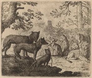 Reinekes Verwandte bitten für ihn, wahrscheinlich ca. 1645-1656