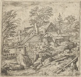 Das Dorf am Berghang