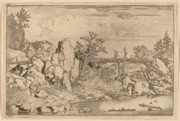 Zwei Baumstämme im Wasser