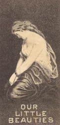 Aus der Schauspielerinnen-Serie N57 zur Förderung von Our Little Beauties Zigaretten für Allen & Ginter, 1890