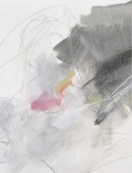 Expressives Grau-Pink-Abstrakt