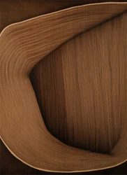 Minimalistisches braunes Abstract