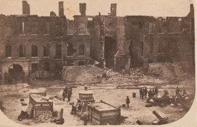 Die Evakuierung von Fort Sumter, April 1861