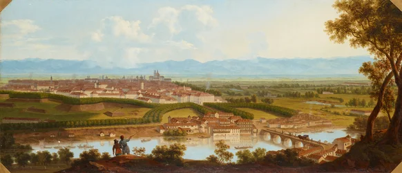 Die befestigte Stadt Verona
