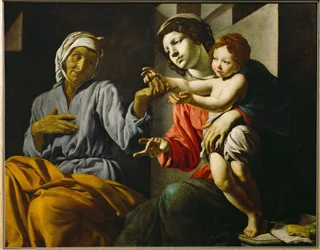 Heilige Maria mit Kind und Heilige Anna